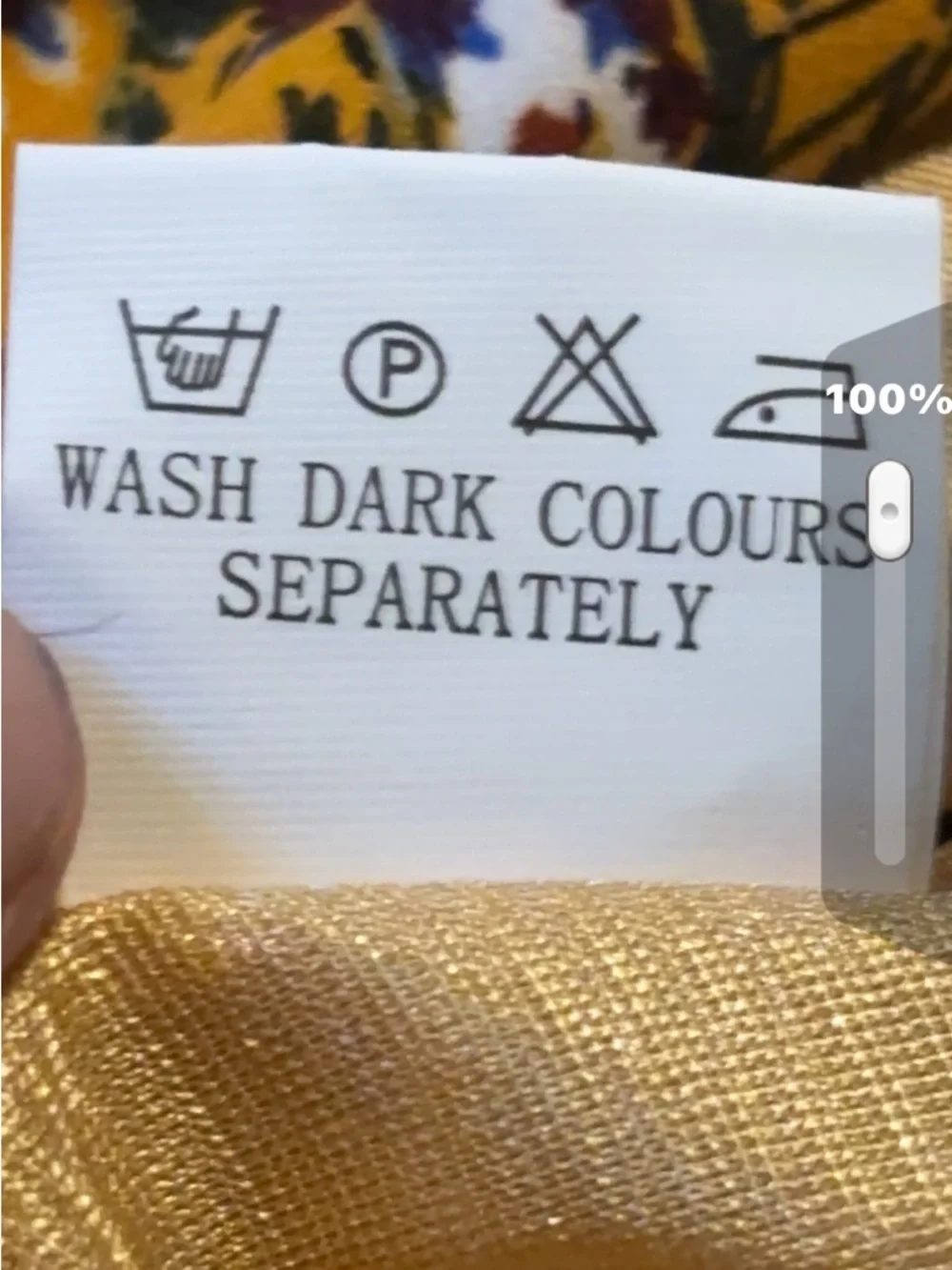 🆕 Floral Mustard Midi Dress with V-Neck and Smocked Waist size 2X NWOT - Picture 11 of 13